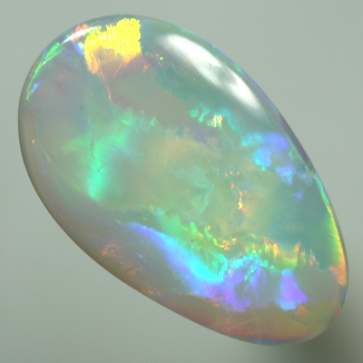 SOLID SEMI BLACK OPAL Large rolling flashes of clean, bright fire
